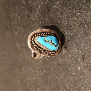 Silver and Turquoise Ring